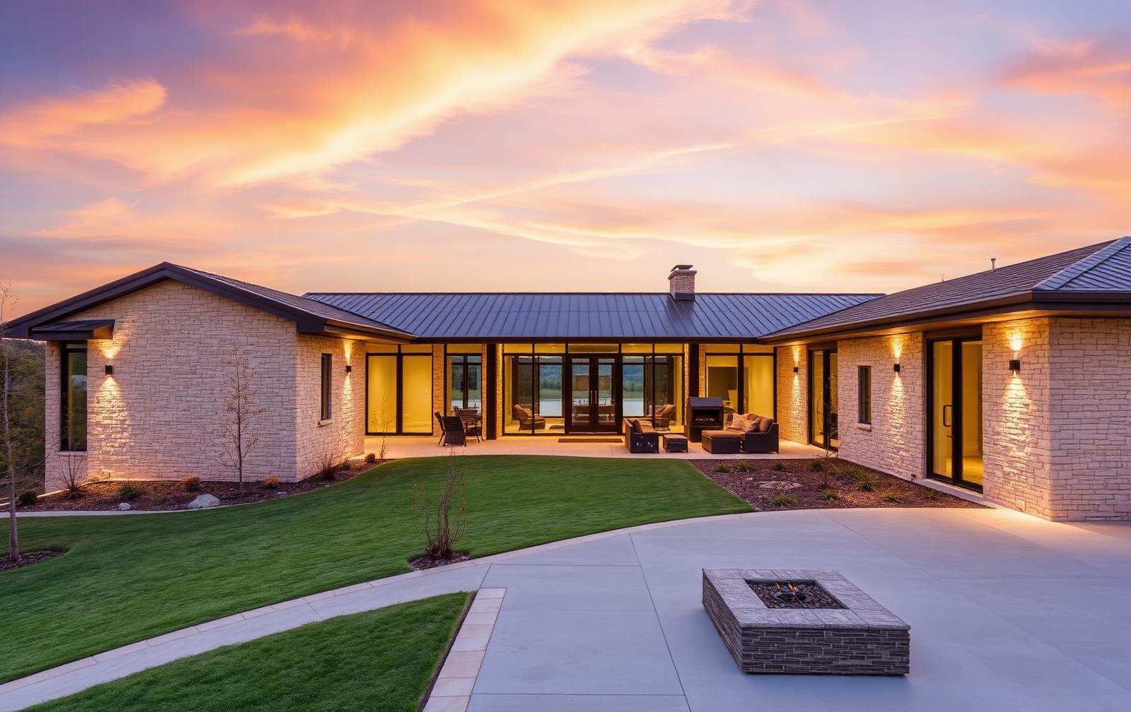 The long ranch above the lake